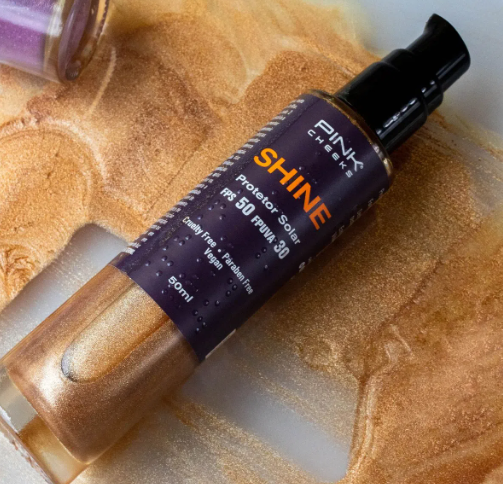 SHINE PROTETOR SOLAR ILUMINADOR FPS 50